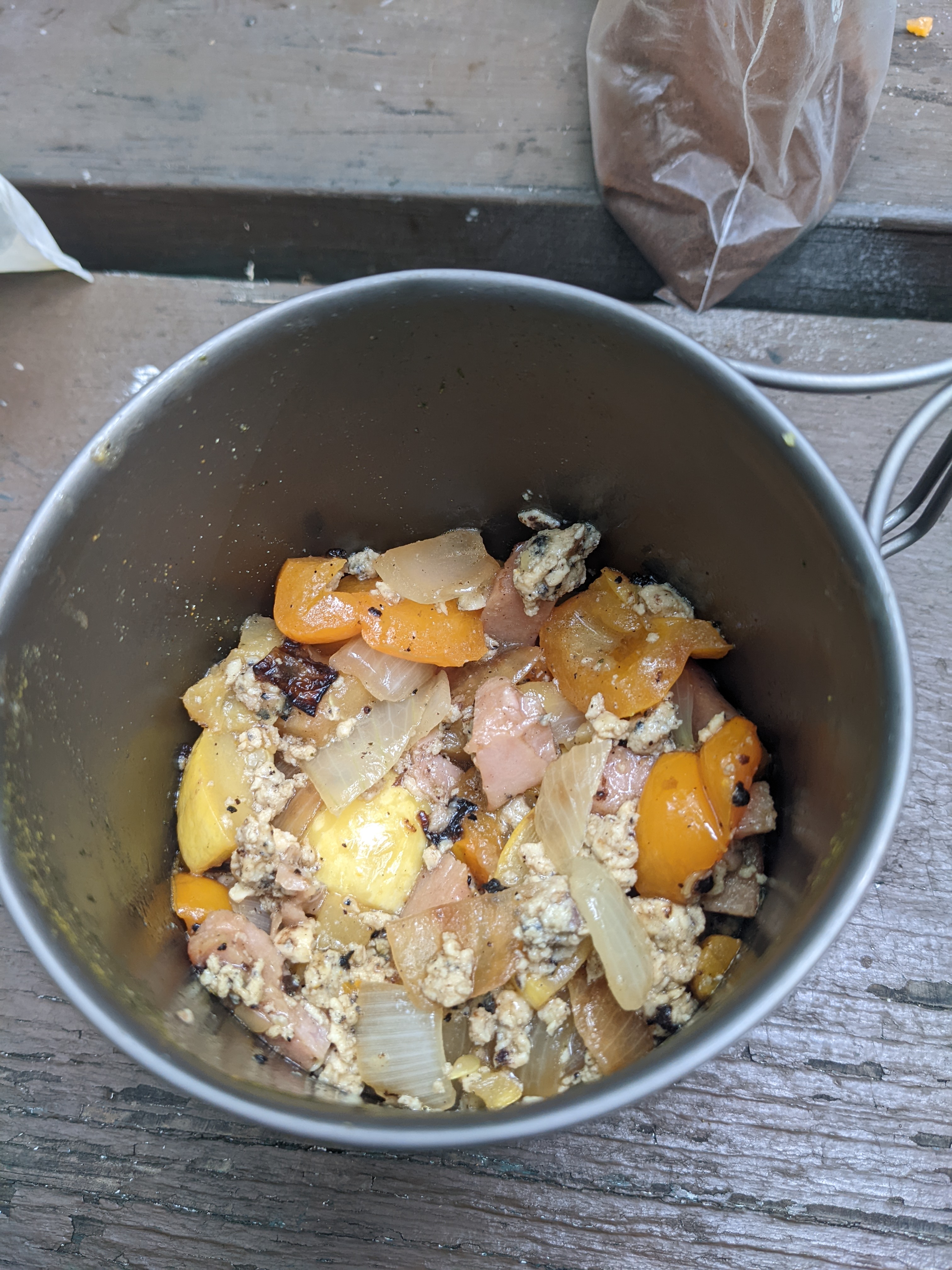 eggs and ham