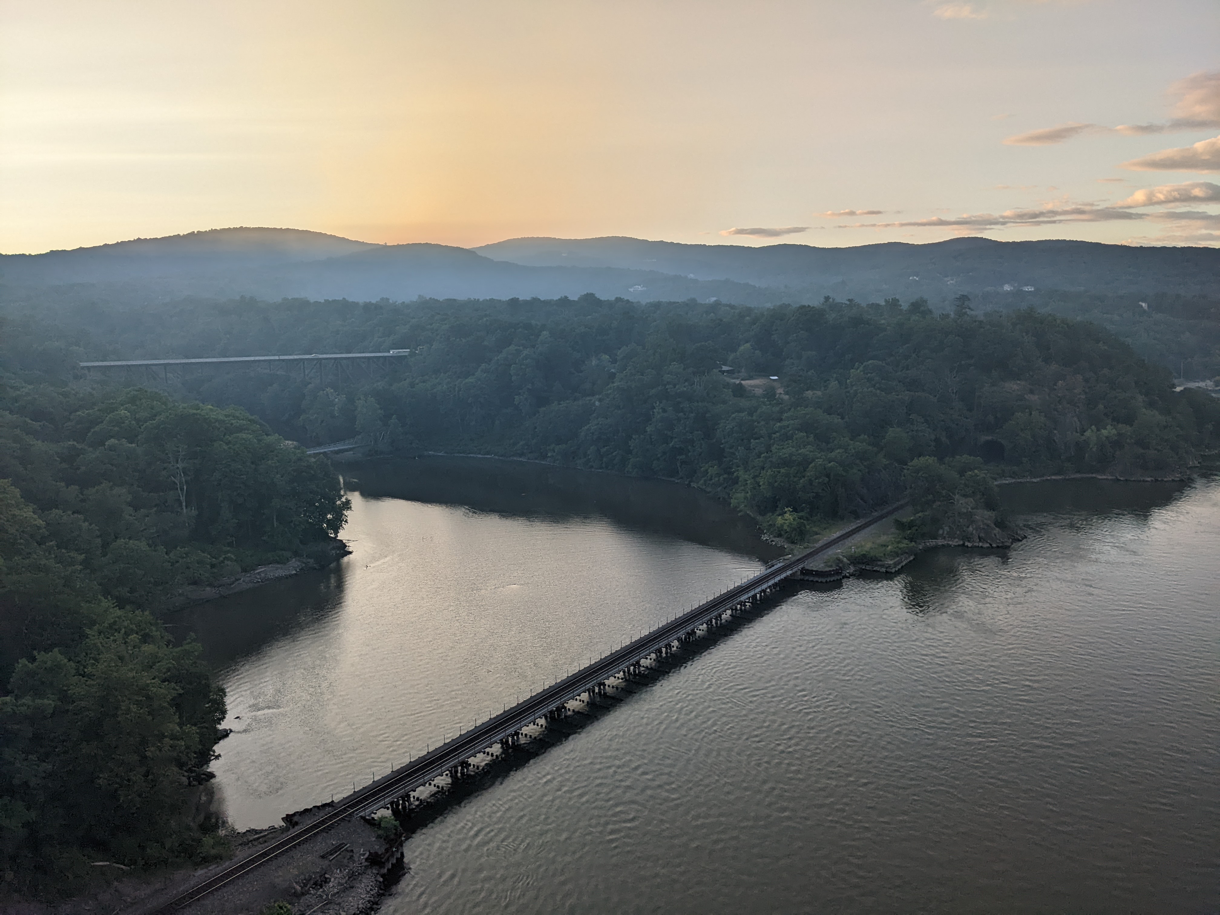 Bridge over water
